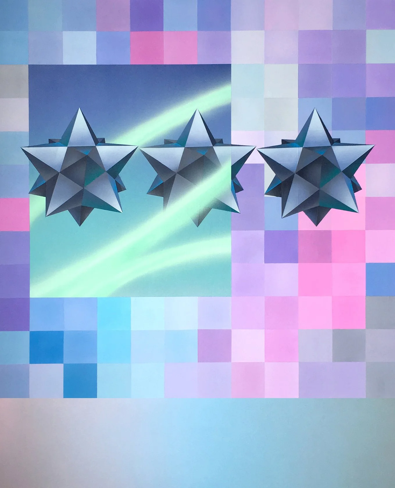 On Your Own, Till Next Time, 2019, acrylic on canvas, 150cm x 120cm