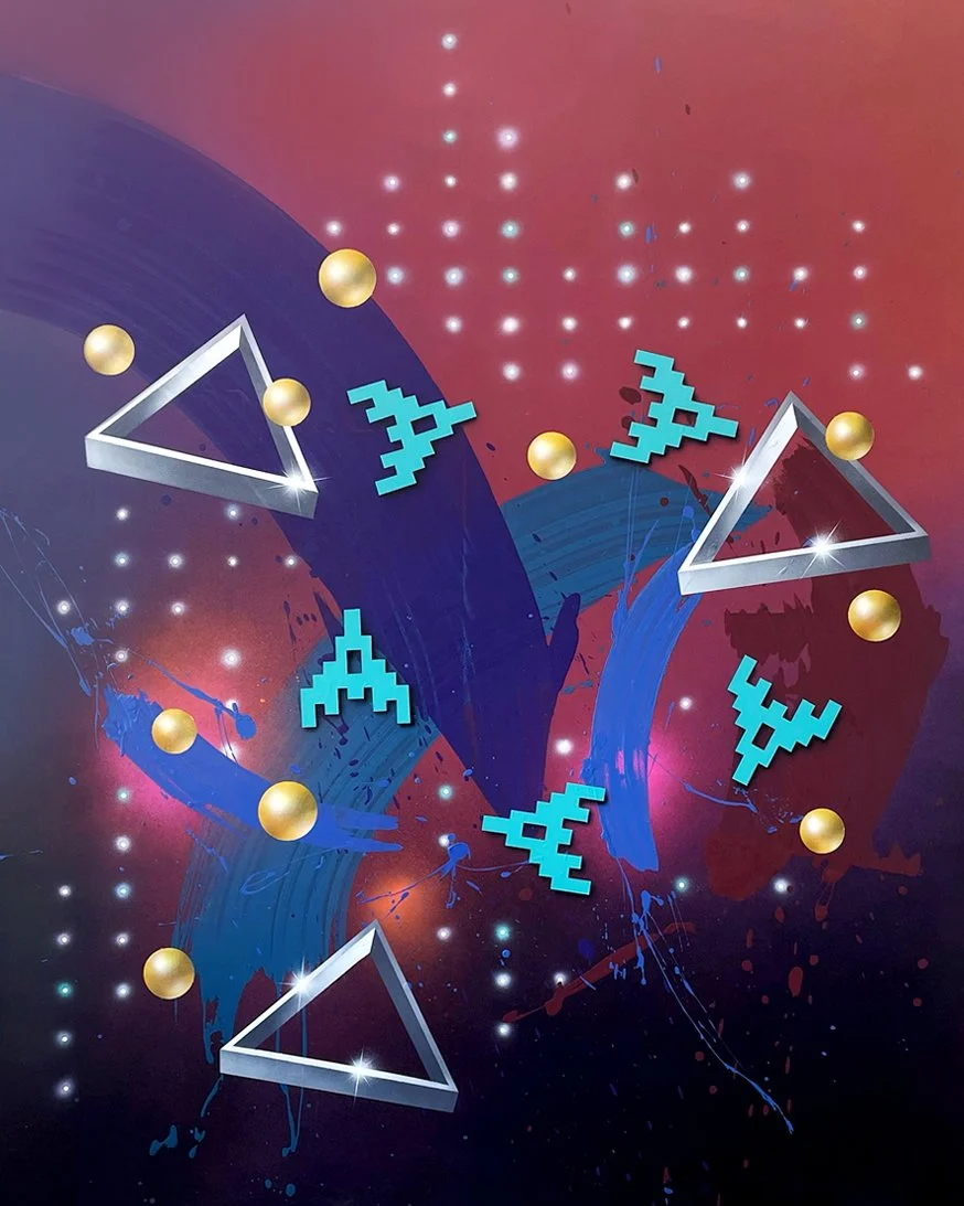 Nothing But Trouble, Who The Hell Cares, 2021, acrylic on canvas, 175cm x 140cm 