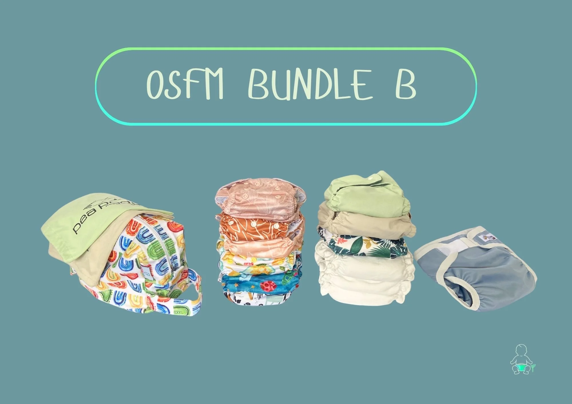 One Size Fits Most Modern Cloth Nappy Hire Orange Bathurst Blayney Central West NSW