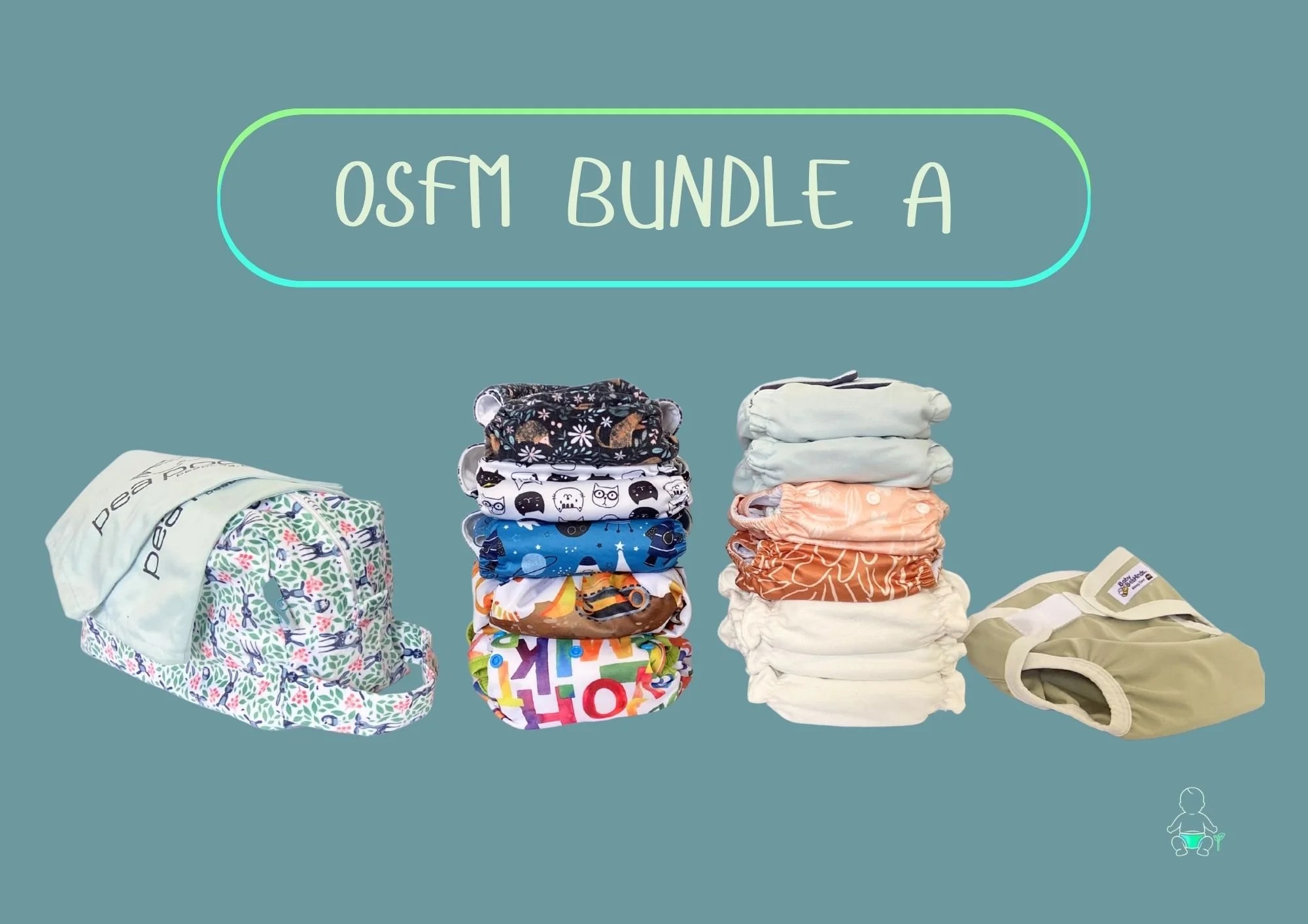 One Size Fits Most Modern Cloth Nappy Hire Orange Bathurst Blayney Central West NSW