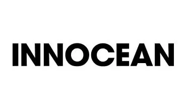 The word 'INNOCEAN' in bold black letters on a white background