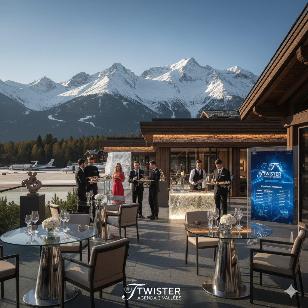 "TWISTER : Multipliez Votre Visibilité HNWI ! Devenez Notre Partenaire Stratégique dans Les 3 Vallées."