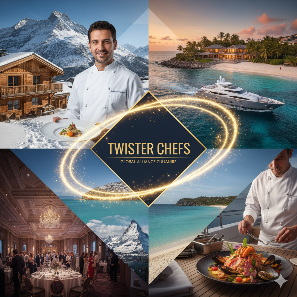 Twister : Le Chef Privé Gotha, des Neiges Éternelles aux Lagons Exclusifs