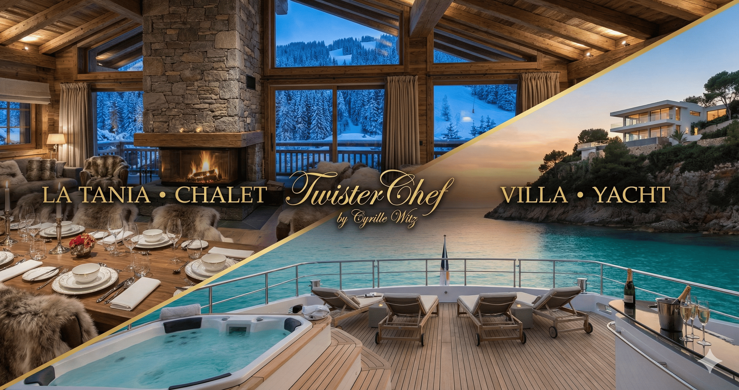 Private Chef La Tania | Luxury Chalet Catering &amp; Forest Dining - Twister Chef