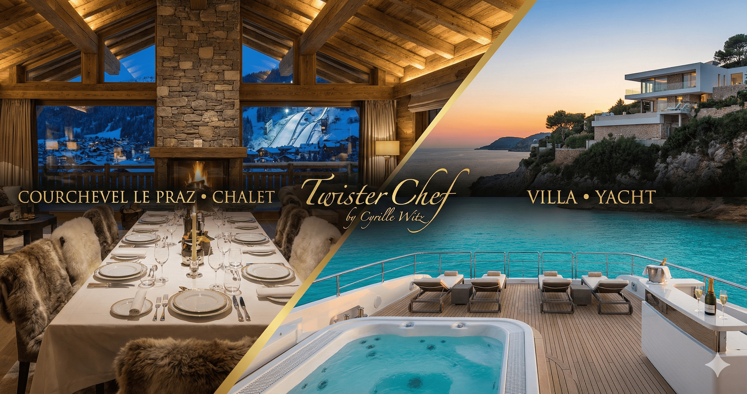 Private Chef Courchevel Le Praz 1300 | Authentic Luxury Dining - Twister Chef