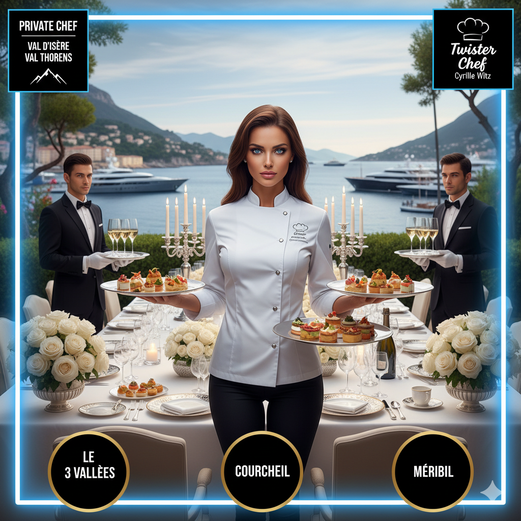 Private chefs Saint Tropez à Courchevel  1850, 1650, 1550, les 3 Vallées, Meribel, la Tania, le Praz, le Moriond, St Martin de Belleville, Val d’Isere, Val Thorens.png