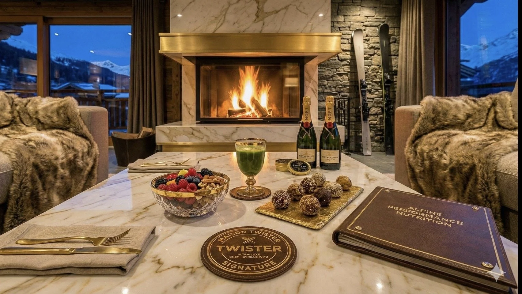 The Athlete's Chef: High-Performance Dining in the Alps