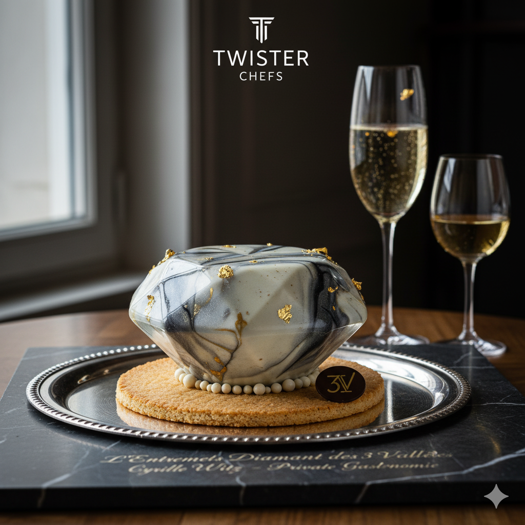 Les chefs étoilées de l'agence Twister chefs Cyrille Witz à Courchevel