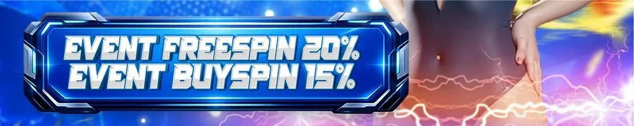 EVENT FREESPIN 20% DAN BUYSPIN 15% DADU4D