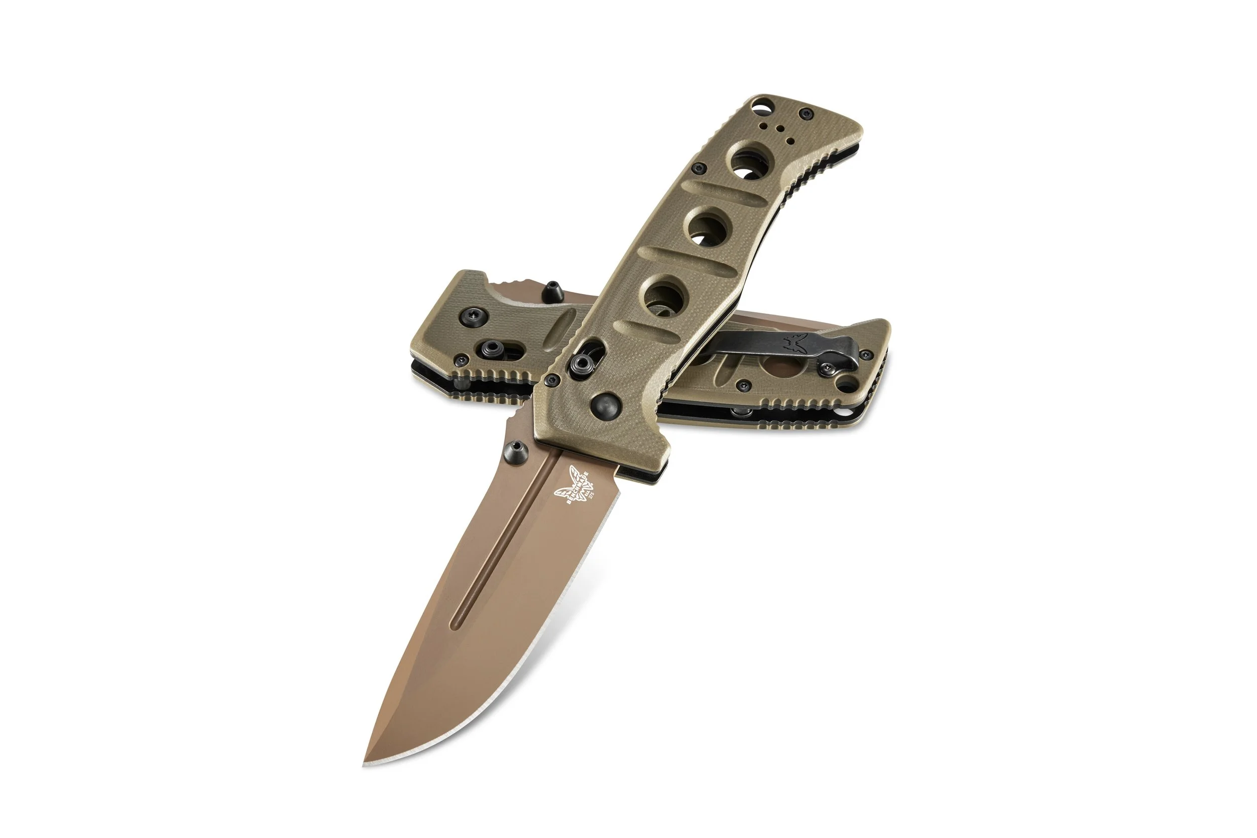 BENCHMADE ADAMAS OLIVE G10 - 275fe-2