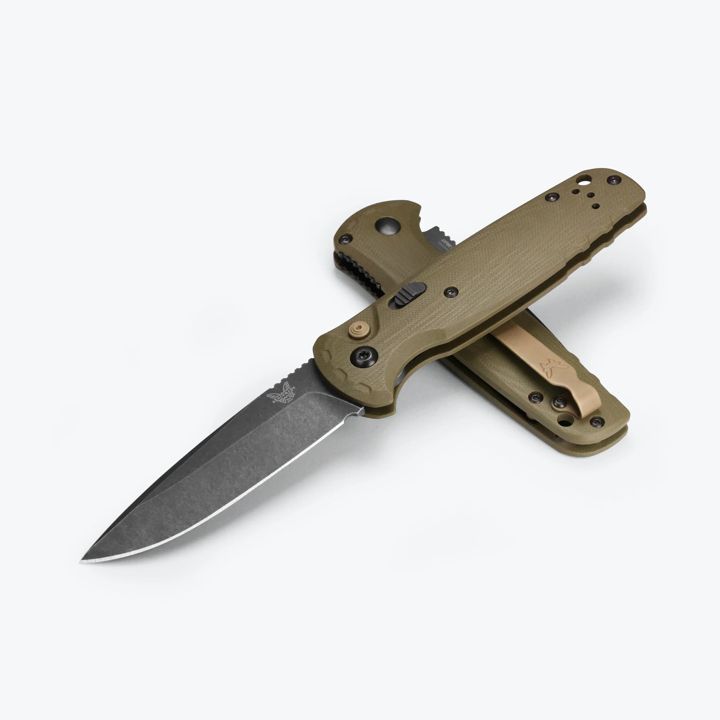 BENCHMADE CLA AUTO GRN G10 - 4300bk-02