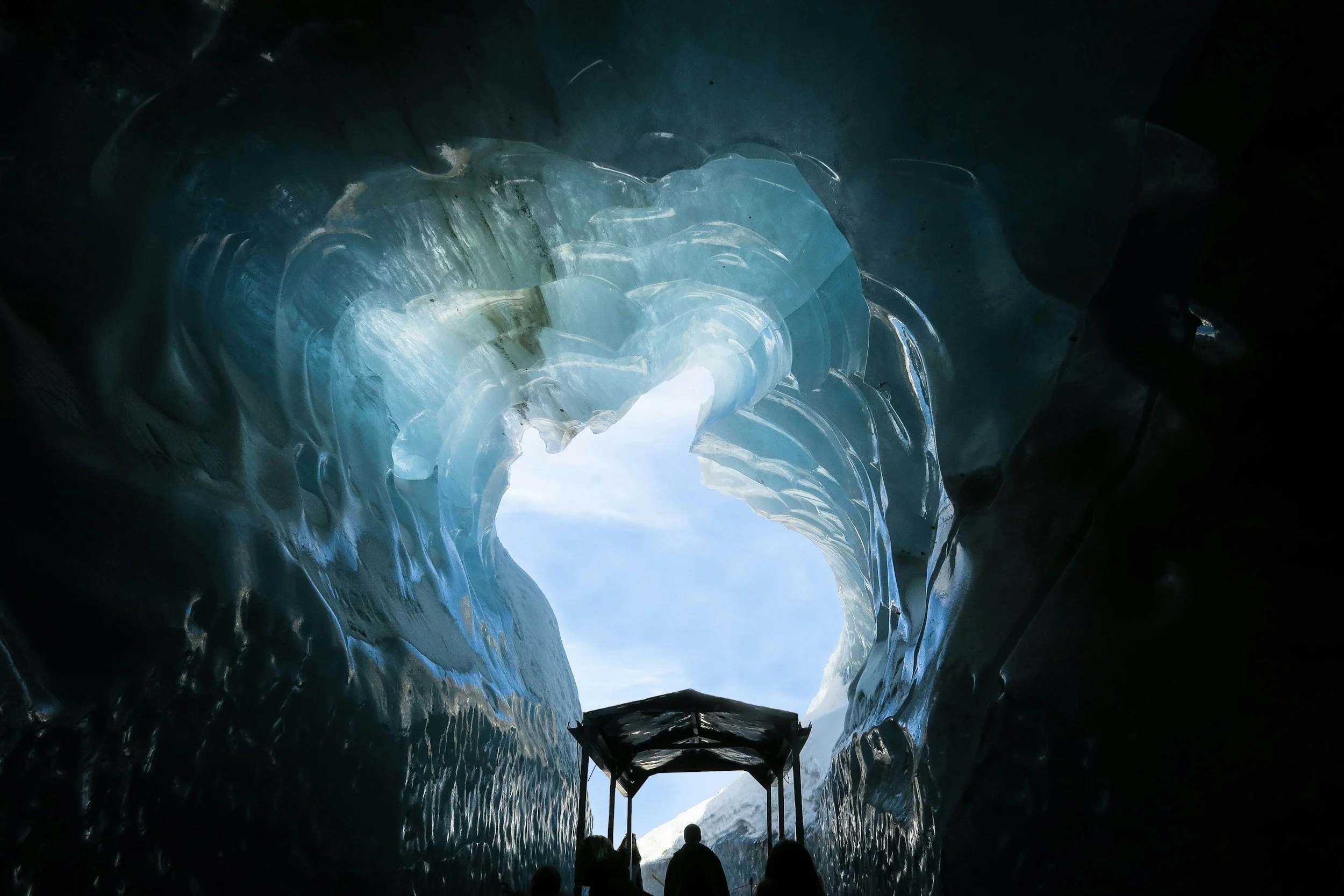 Ice Cave in Mere de Glece Chamonix