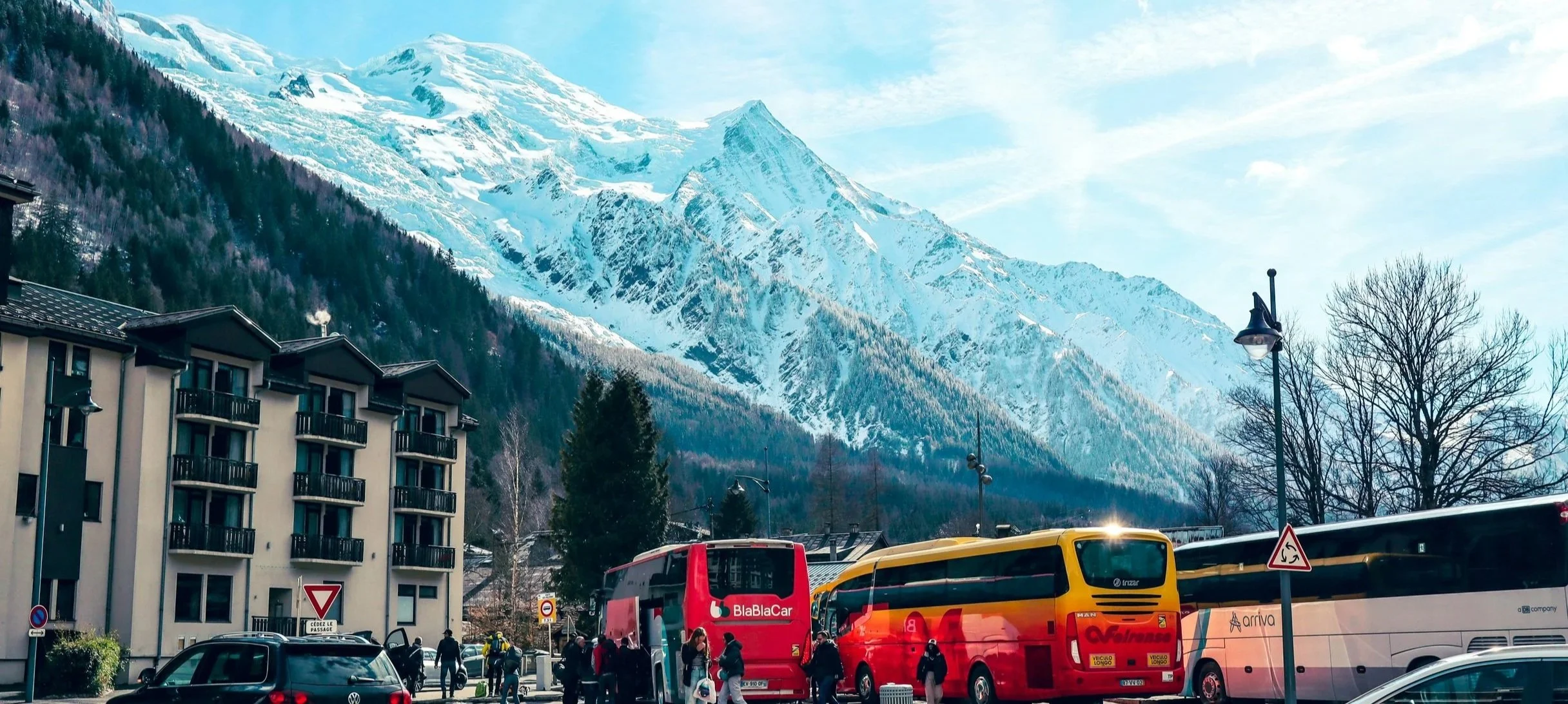 Get to chamonix by Bus
