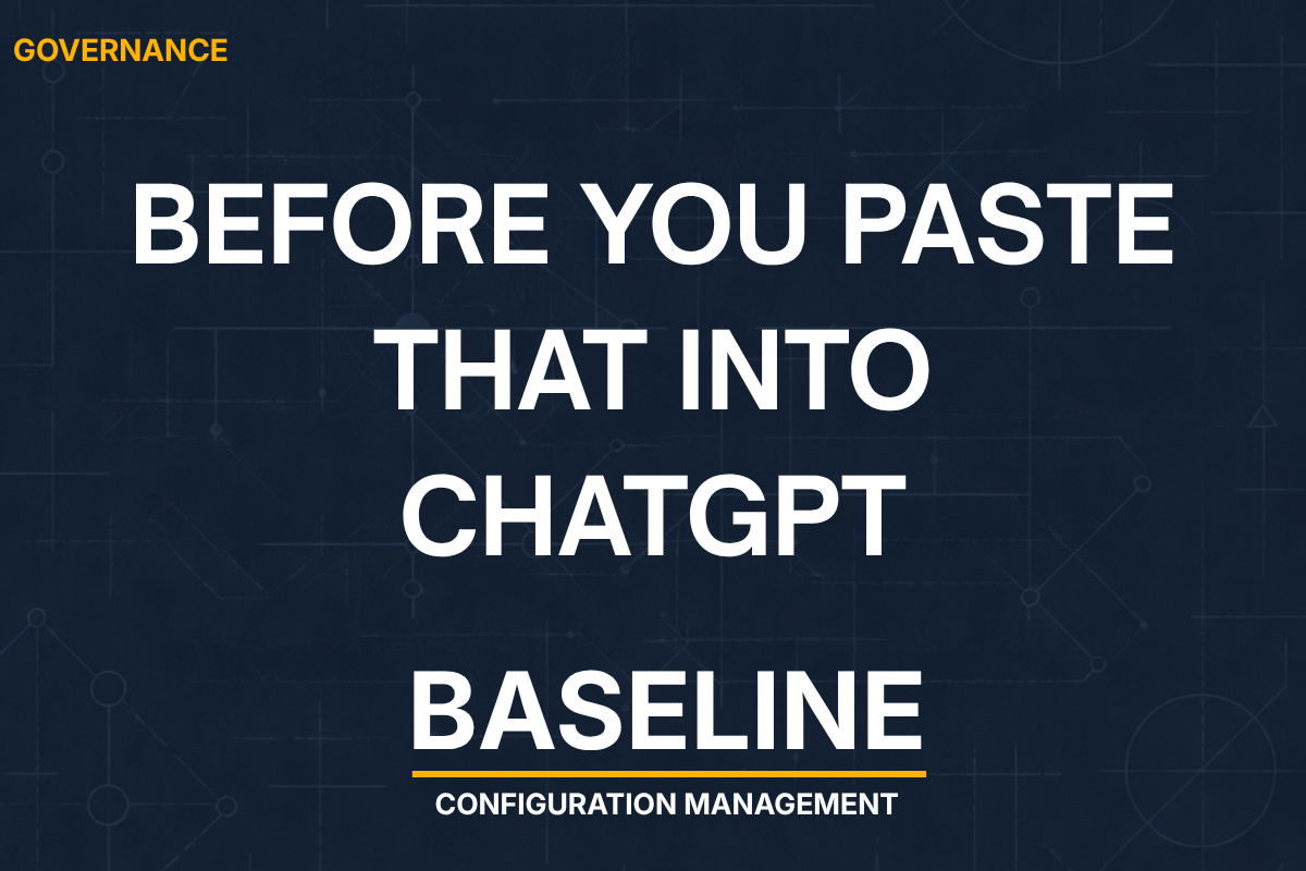Before you Paste that into ChatGPT