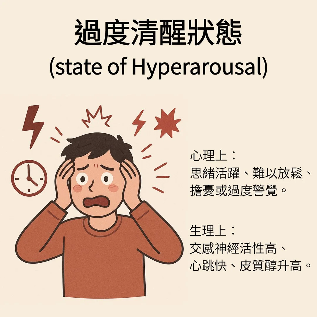 愈累愈睡不著？認識清醒系統