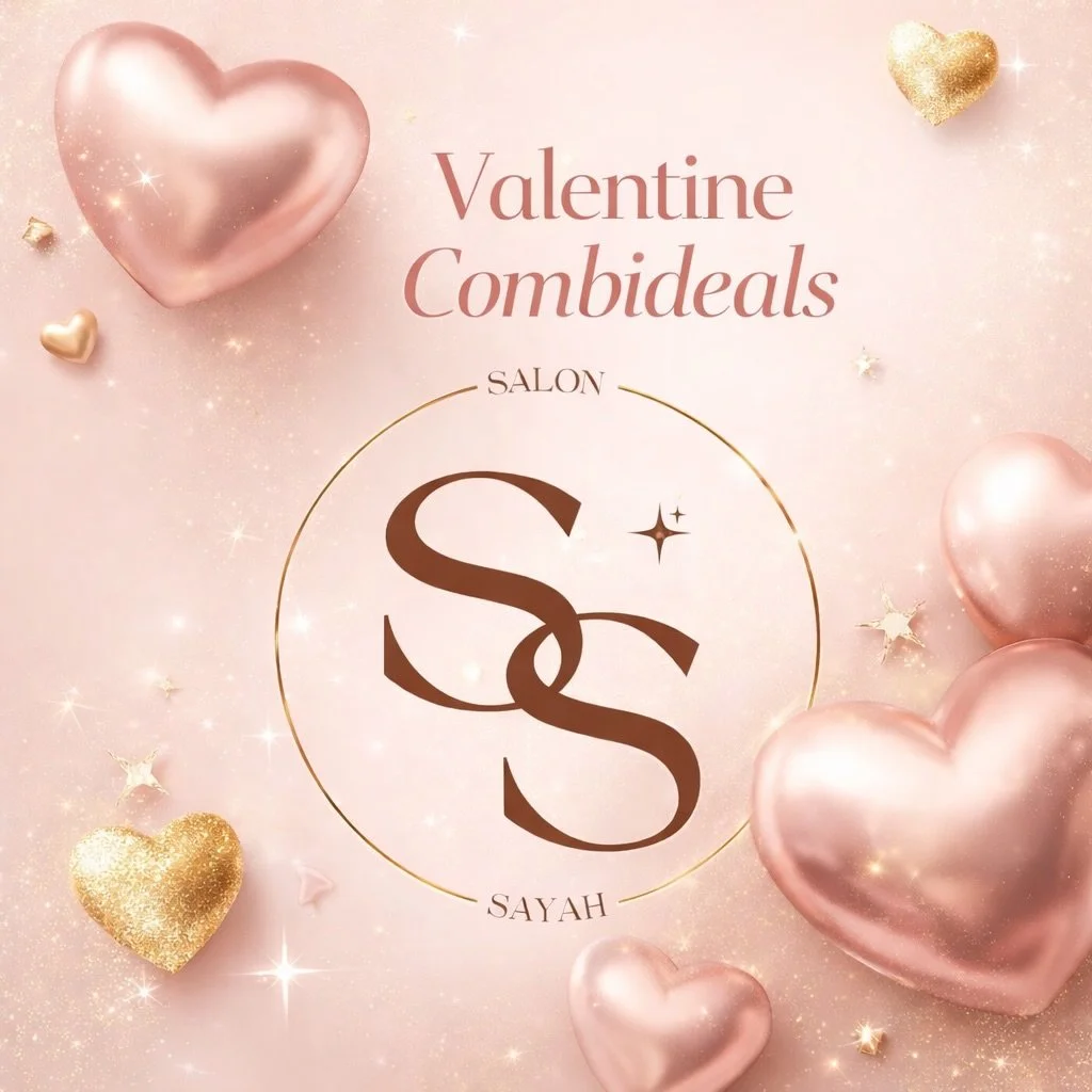 💛 Valentine Combideals bij Salon Sayah 💛

Selfcare is liefde &mdash; en deze deals wil je niet missen 👀✨

💗 Combideal 1 &ndash; Natural Look 🌿
Een zachte, frisse combinatie die overal bij past!
&bull; Lashlift (excl. verven)
&bull; Gellak behand