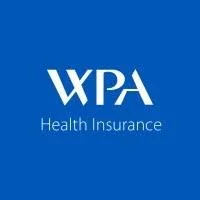 Blue background with white text reading 'WPA' and 'Health Insurance'.