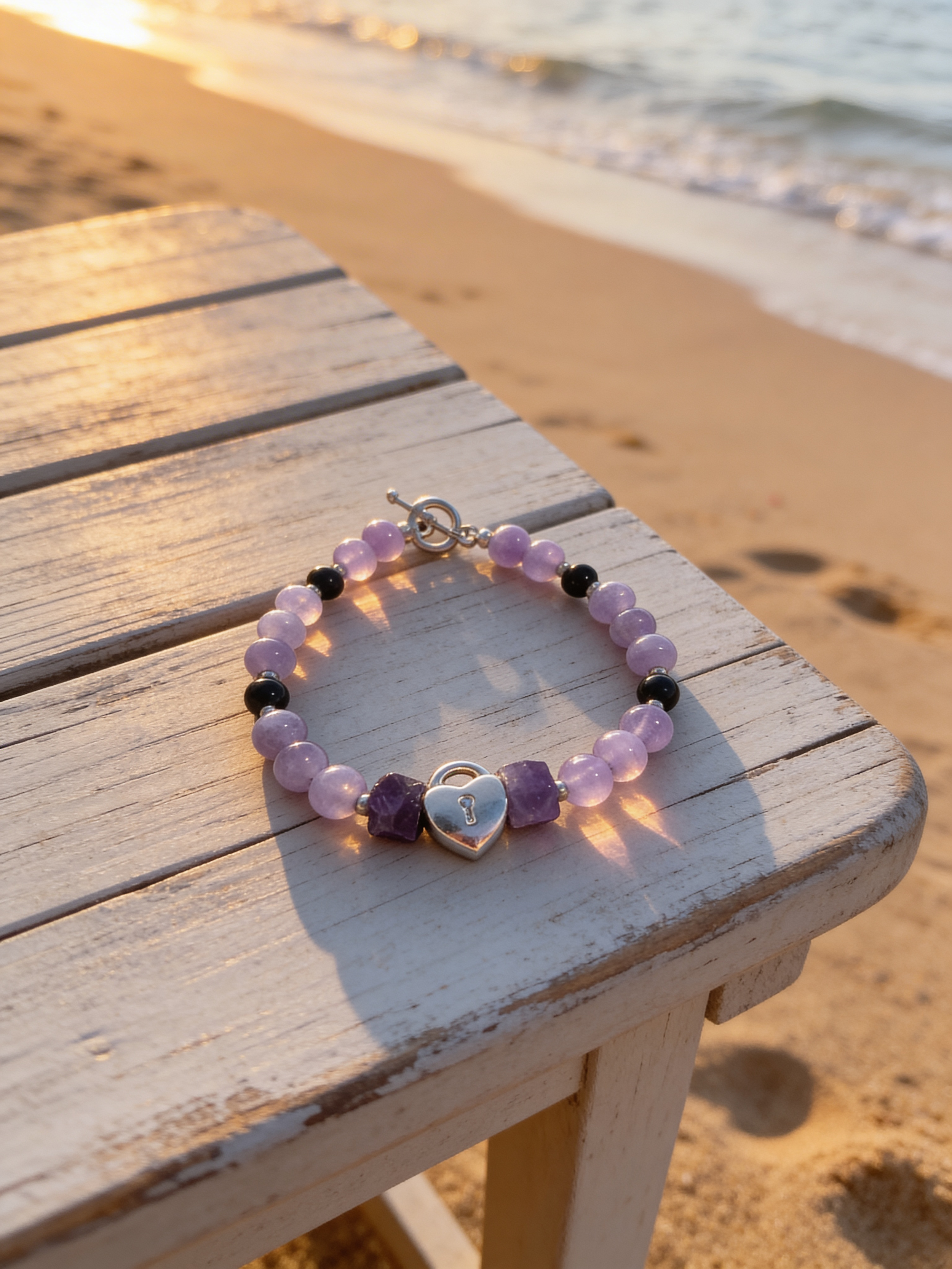 Amethyst bracelet