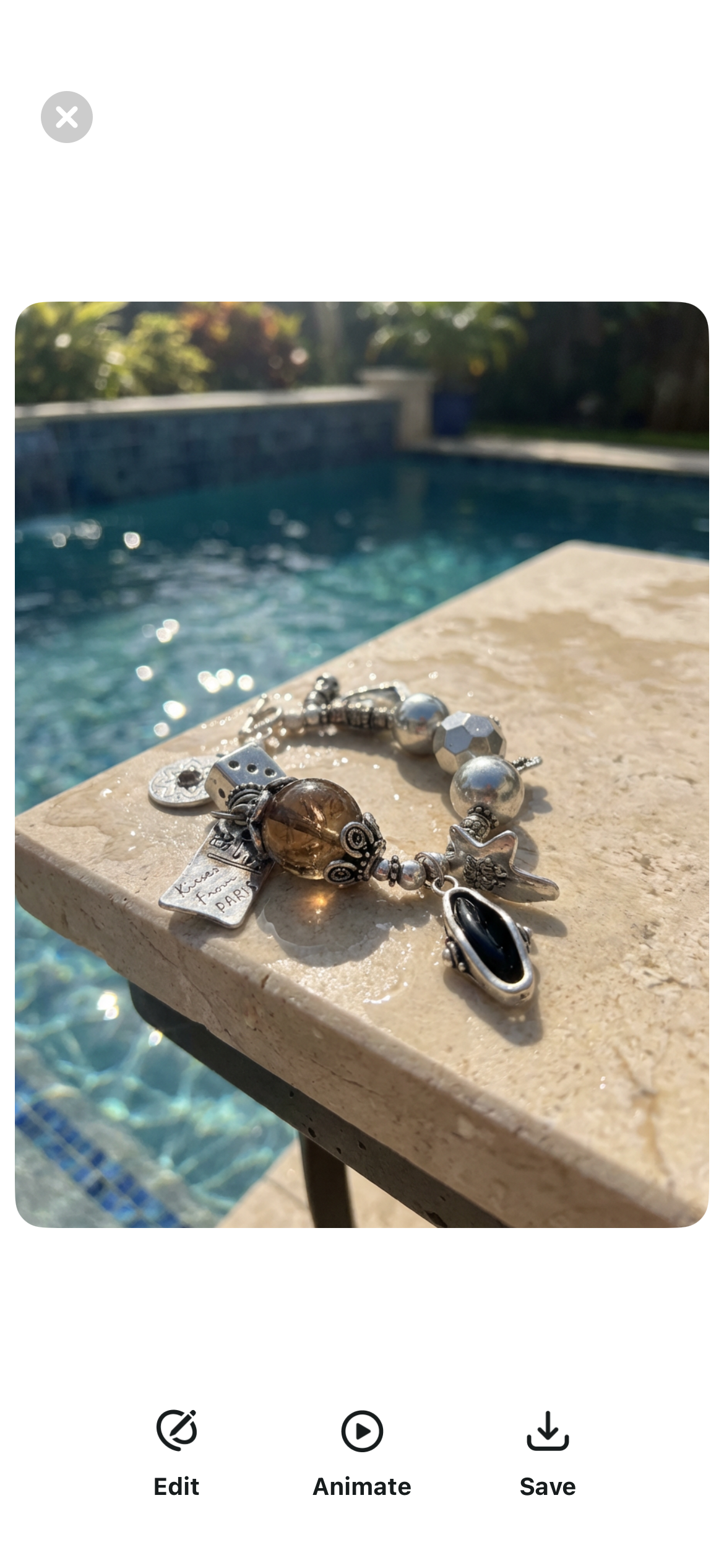 90's Bling Bracelet No 1 - One only