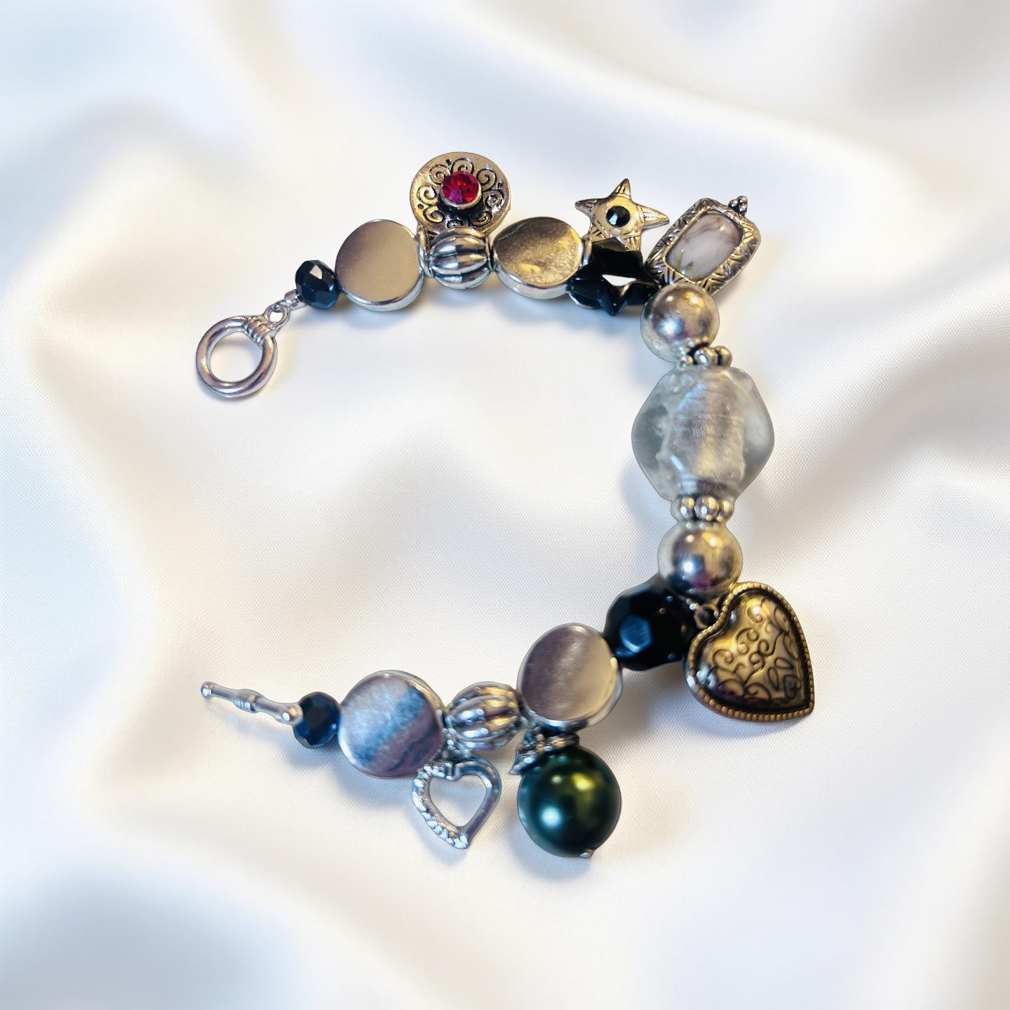 Gothic Style Charm Bracelet- One Only