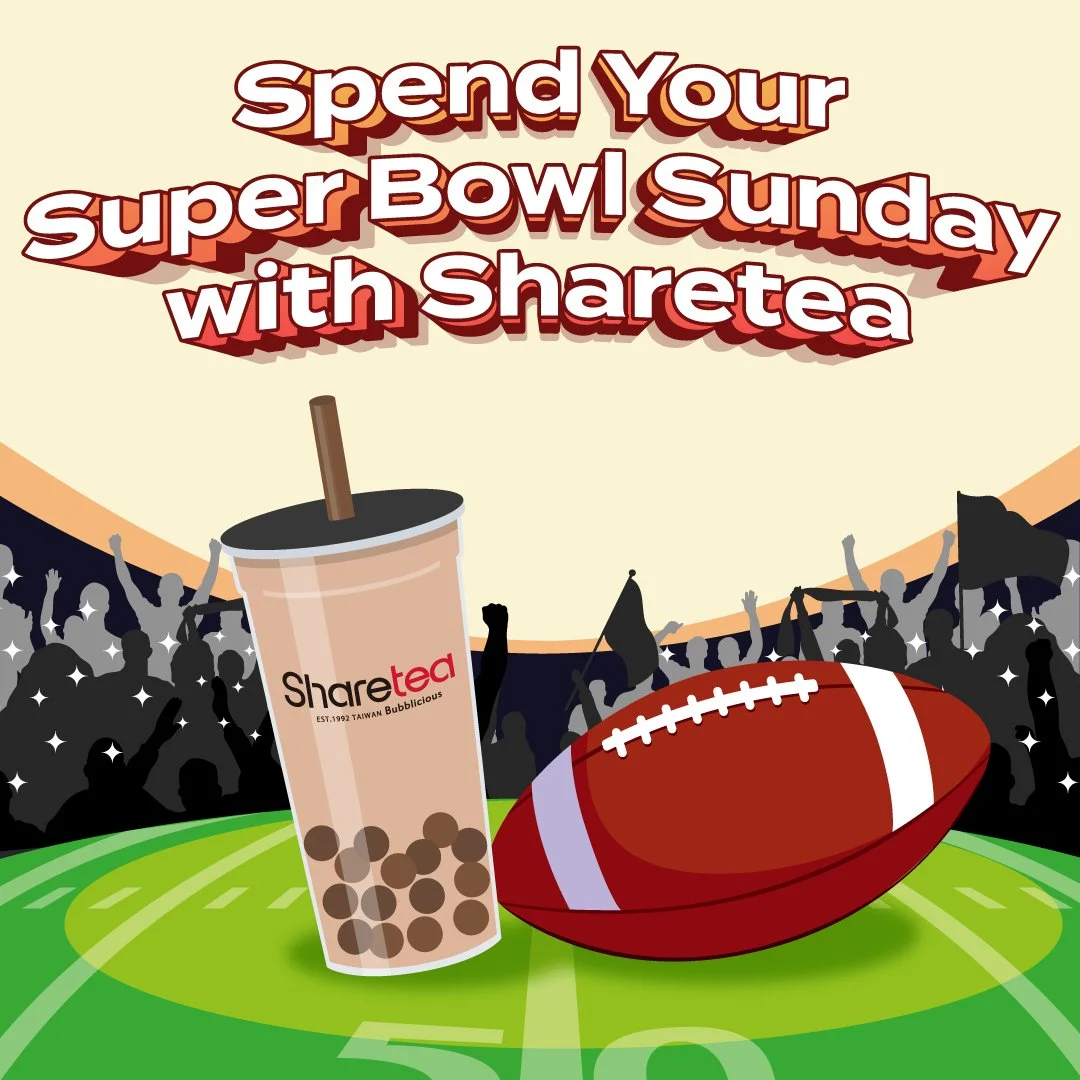 Bubble Tea for Super Bowl
