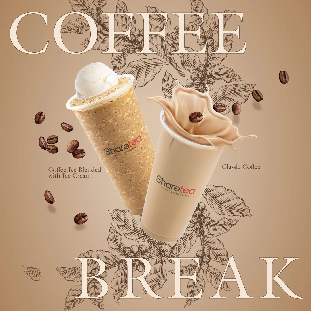 Bubble tea vs. coffee