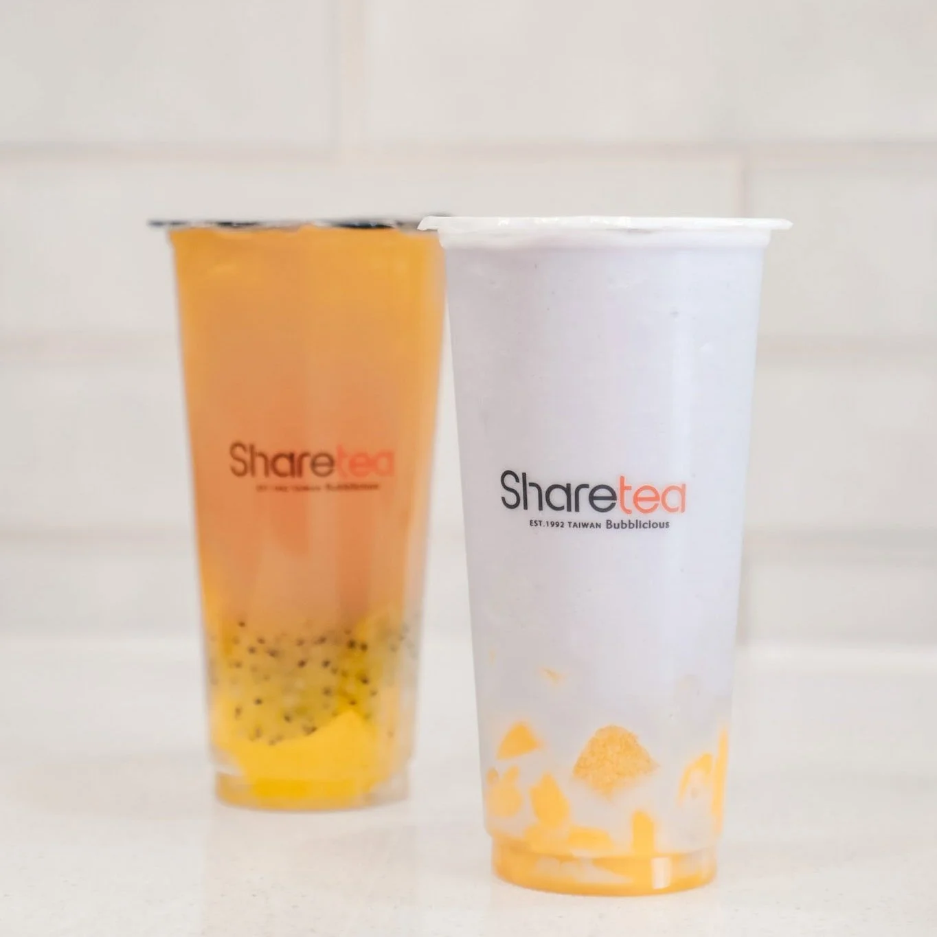 Bubble tea vs. smoothie