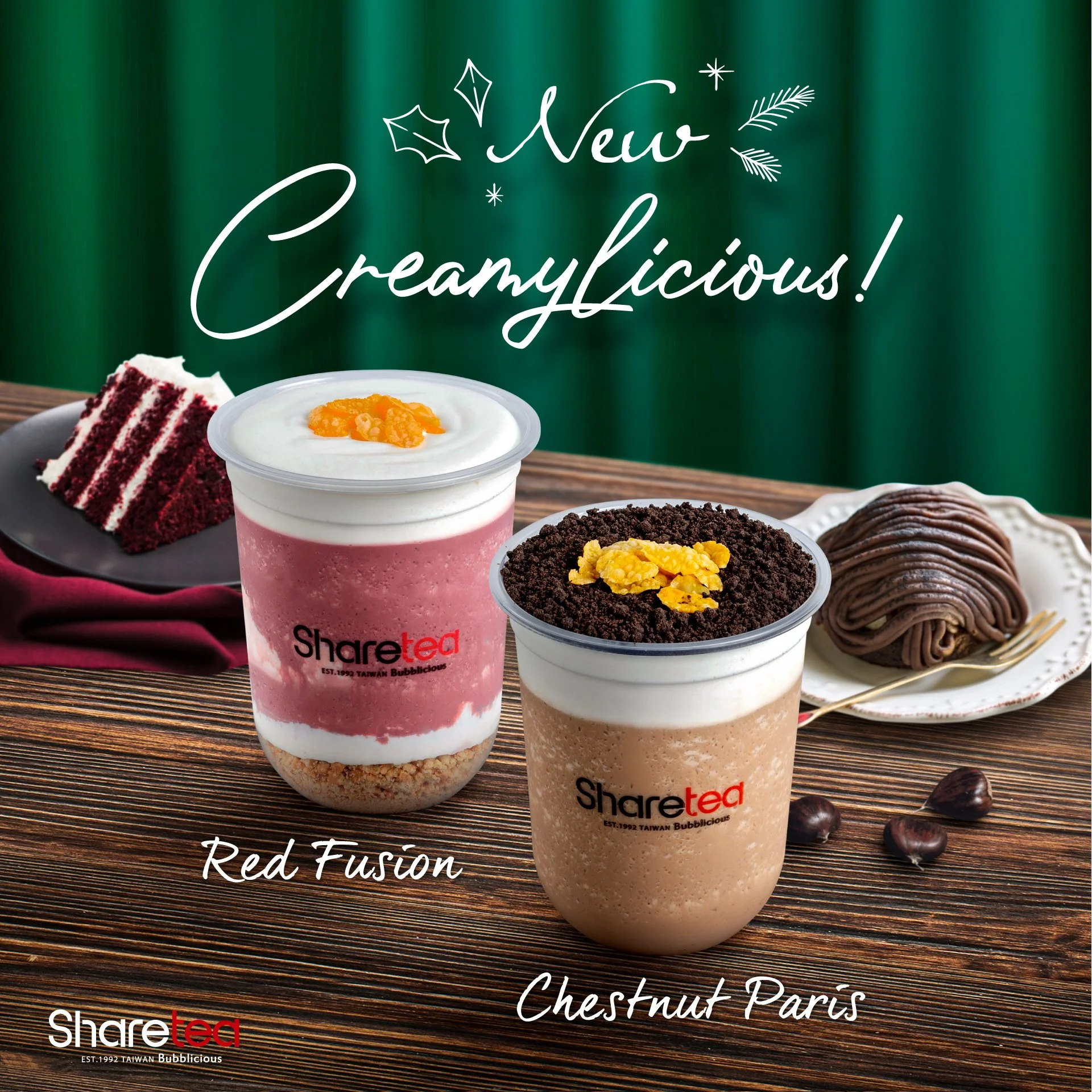 Happy Valentine’s Day with Sharetea Bubble Tea