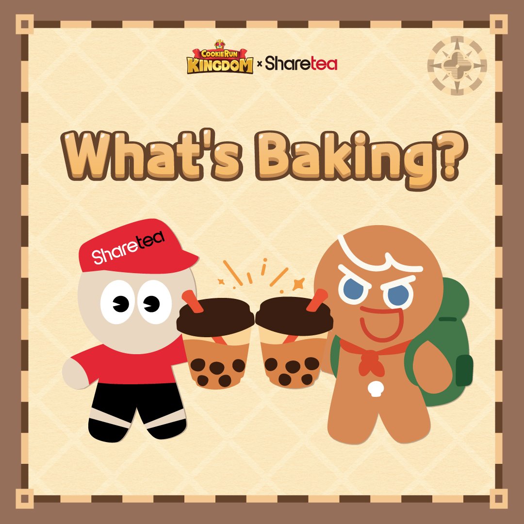 Sharetea x Cookie Run Collaboration is Here!