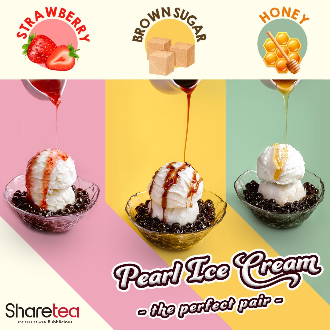 The Perfect Pair : Pearl Ice Cream