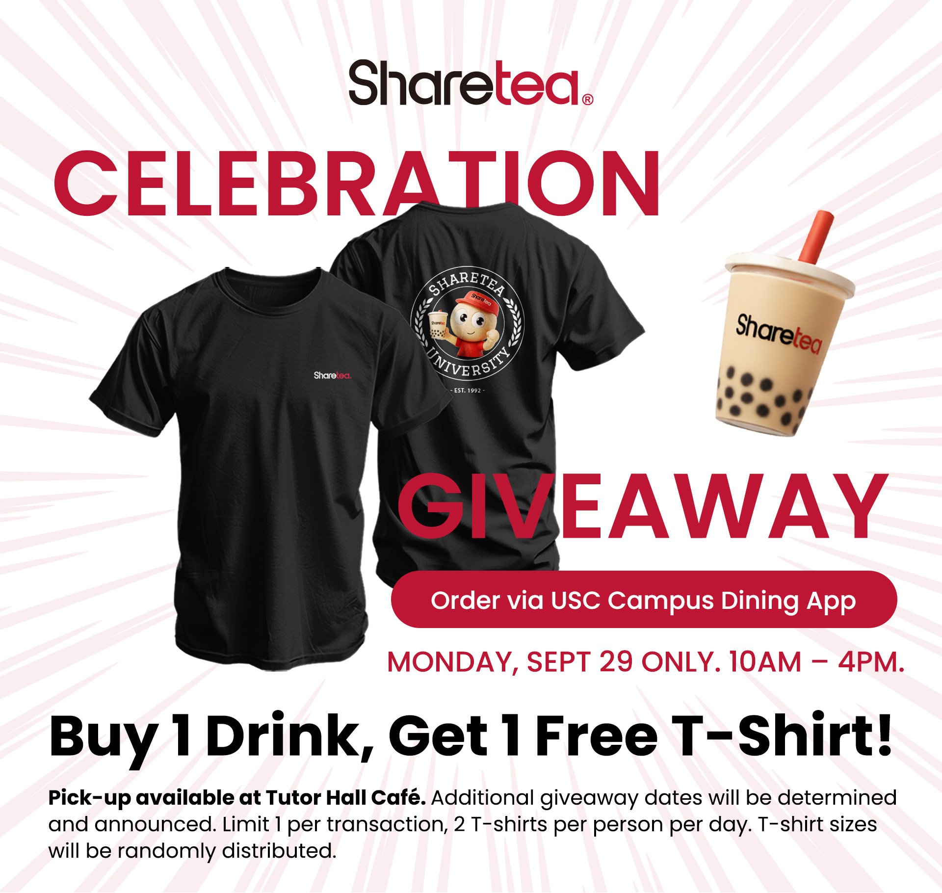 USC Campus Opening Celebration Giveaway