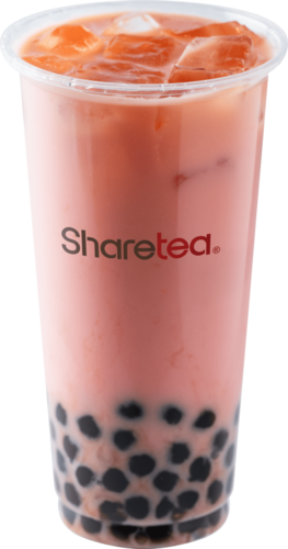 Watermelon Coco Green Milk Tea