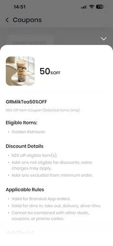 Golden Retriever Coupon