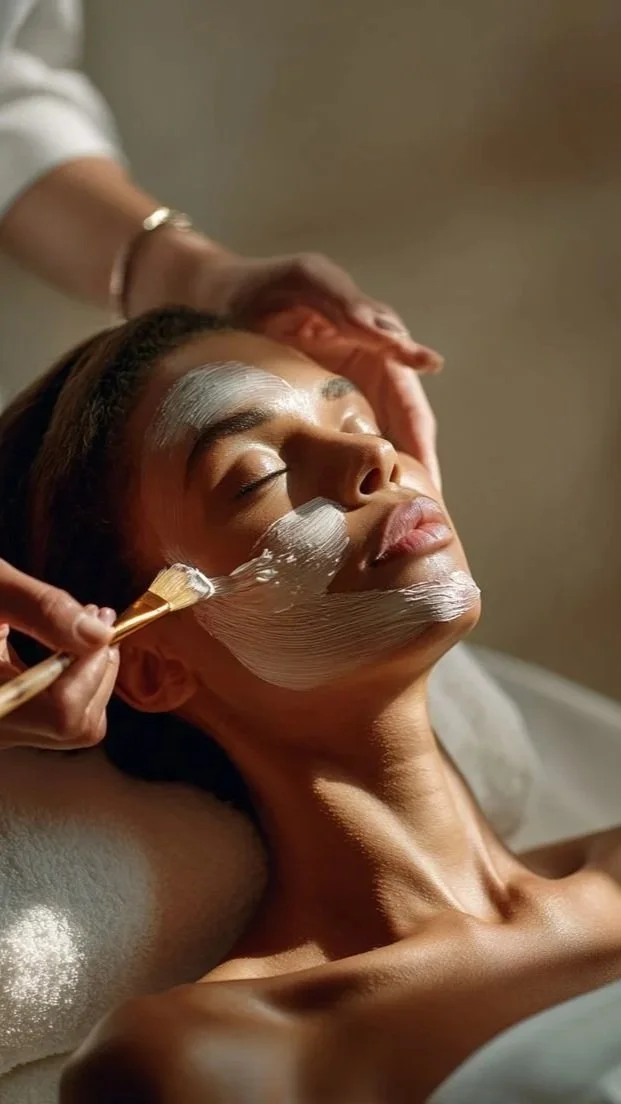 Rituel visage Maison Sanaa - Facial sculptant et soin sur mesure par une facialiste experte à Toulouse.