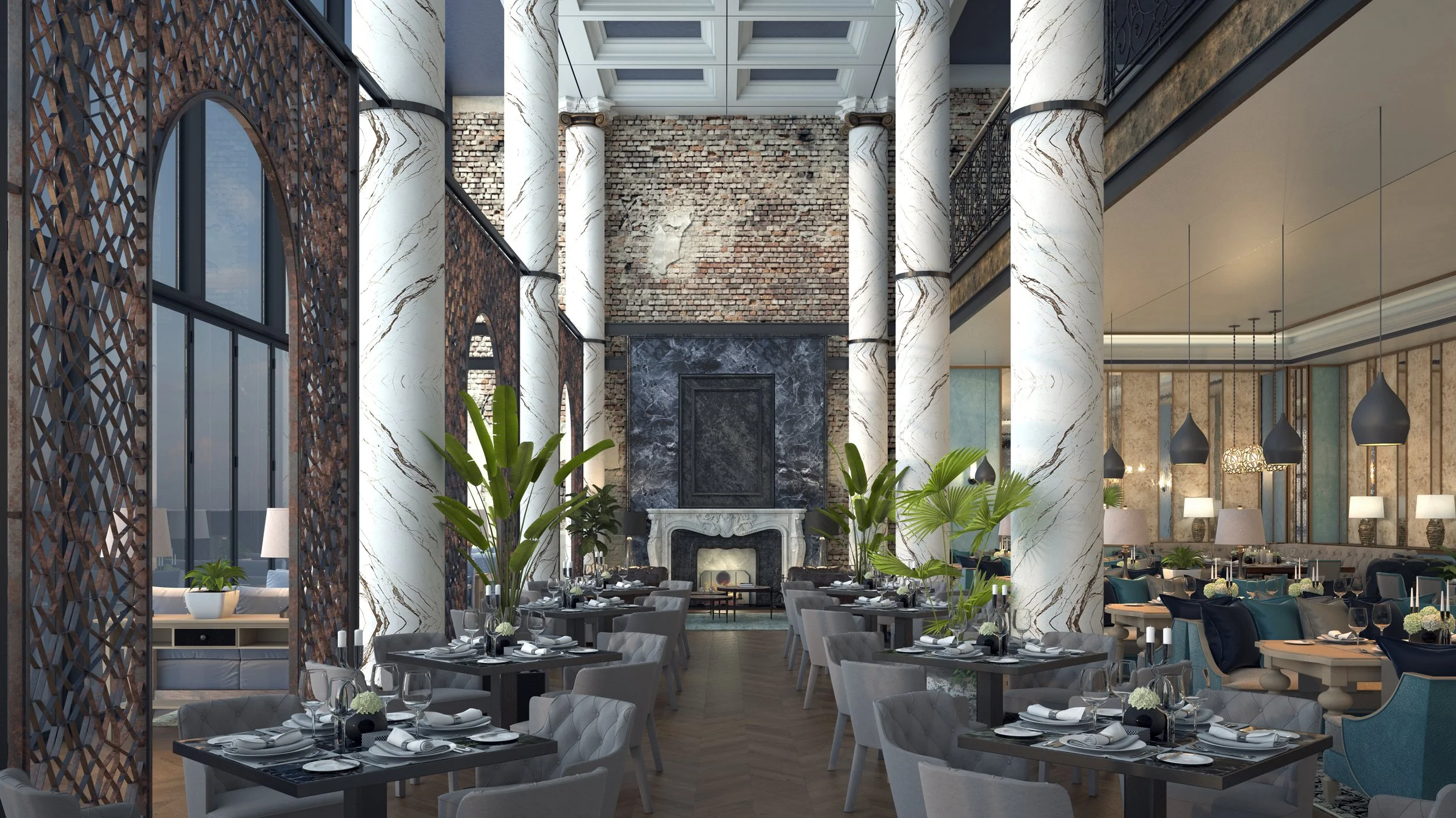 Neva Towers Restaurant – Moscow