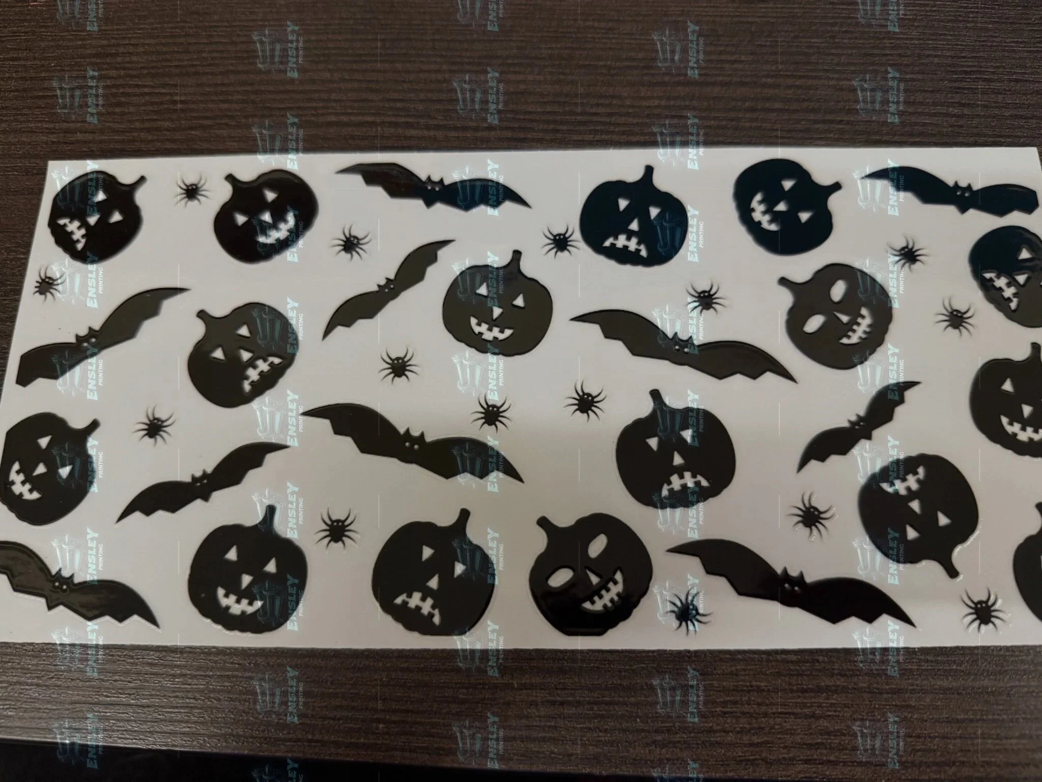 Pumpkin and Bats Vinyl