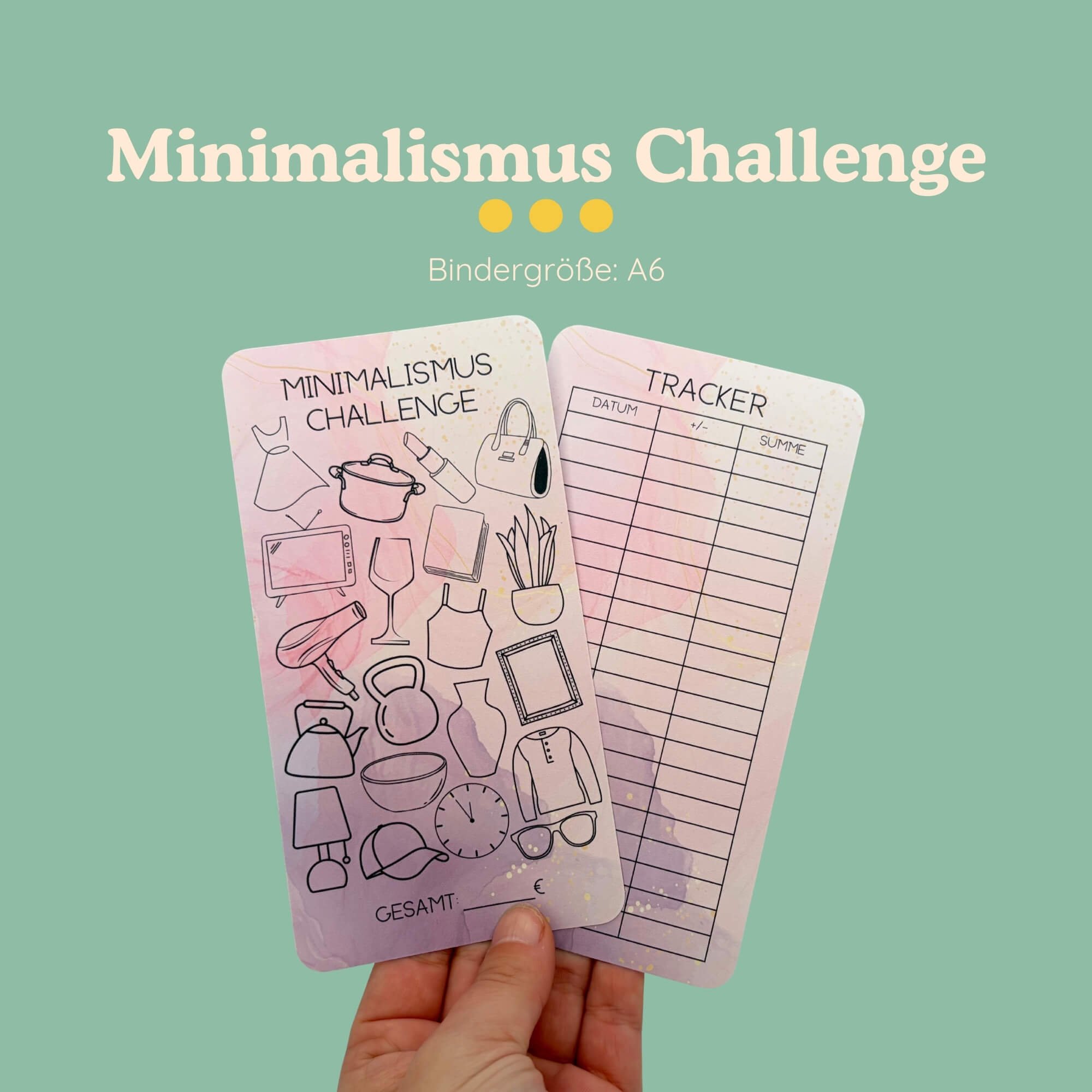 Minimalismus Challenge