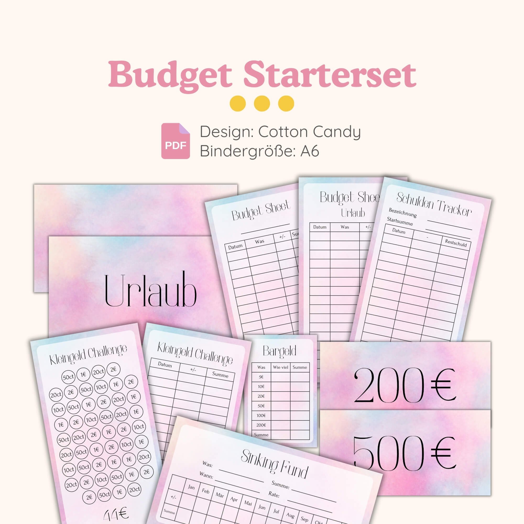 Budget Starterset Cotton Candy