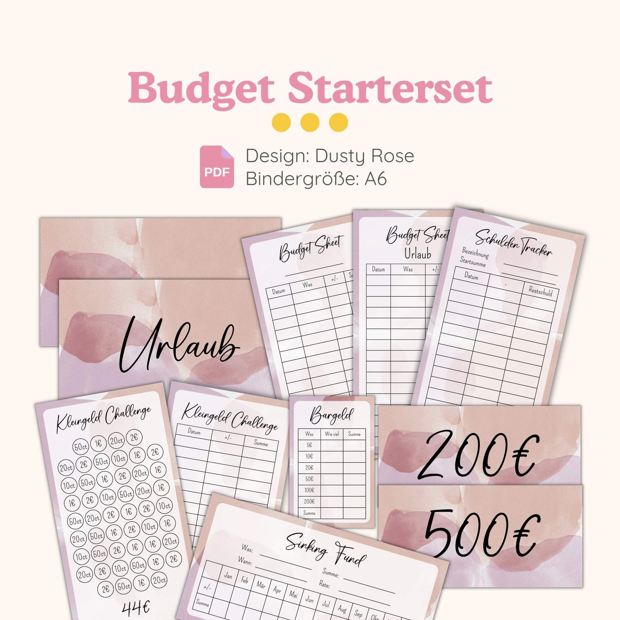 Budget Starterset Dusty Rose