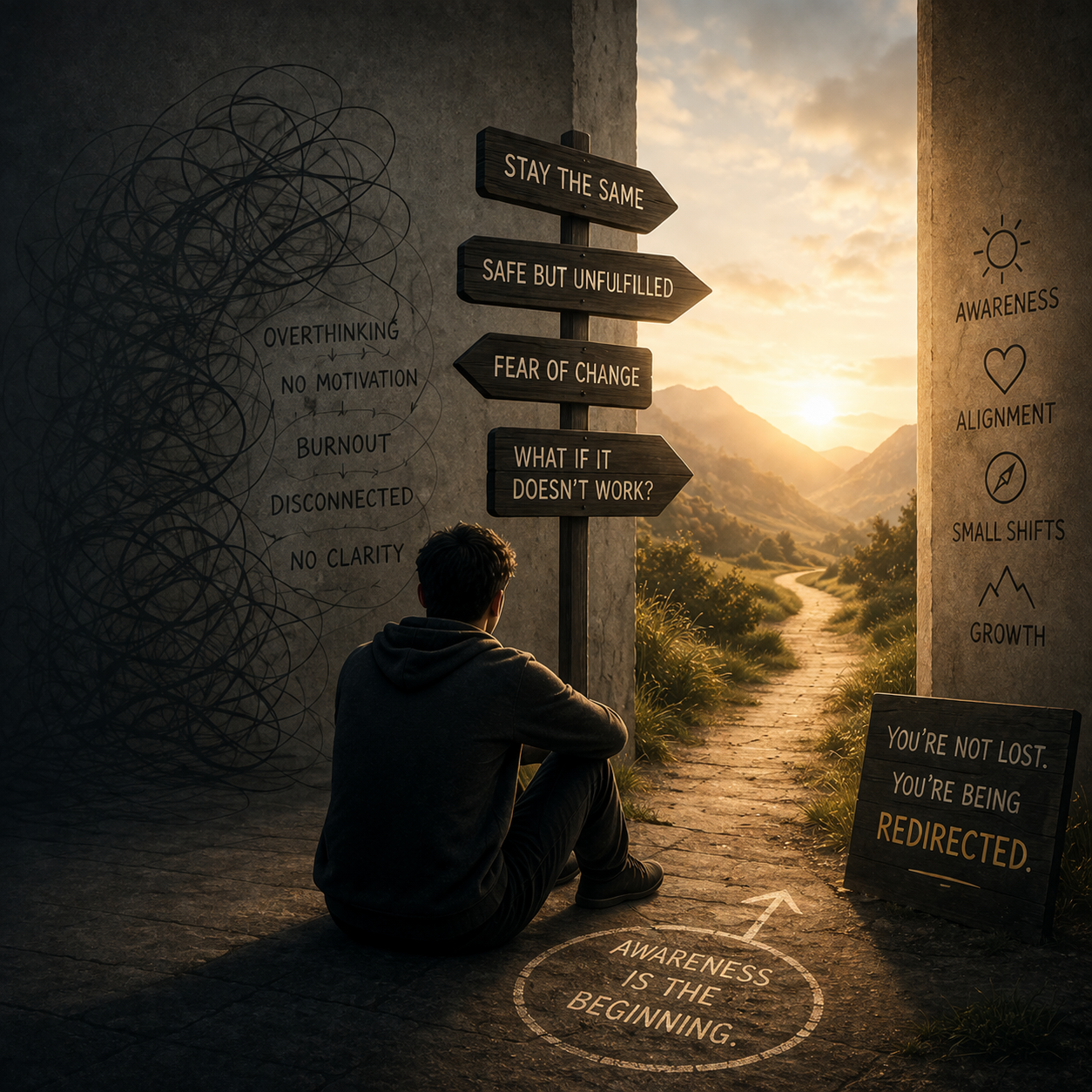Why You Feel Stuck in Life (And What It’s Trying to Teach You)