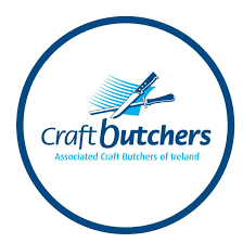 Craft Butchers logo with airplane graphic and text