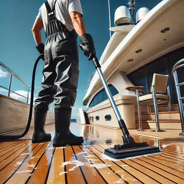 Nettoyage de bateaux