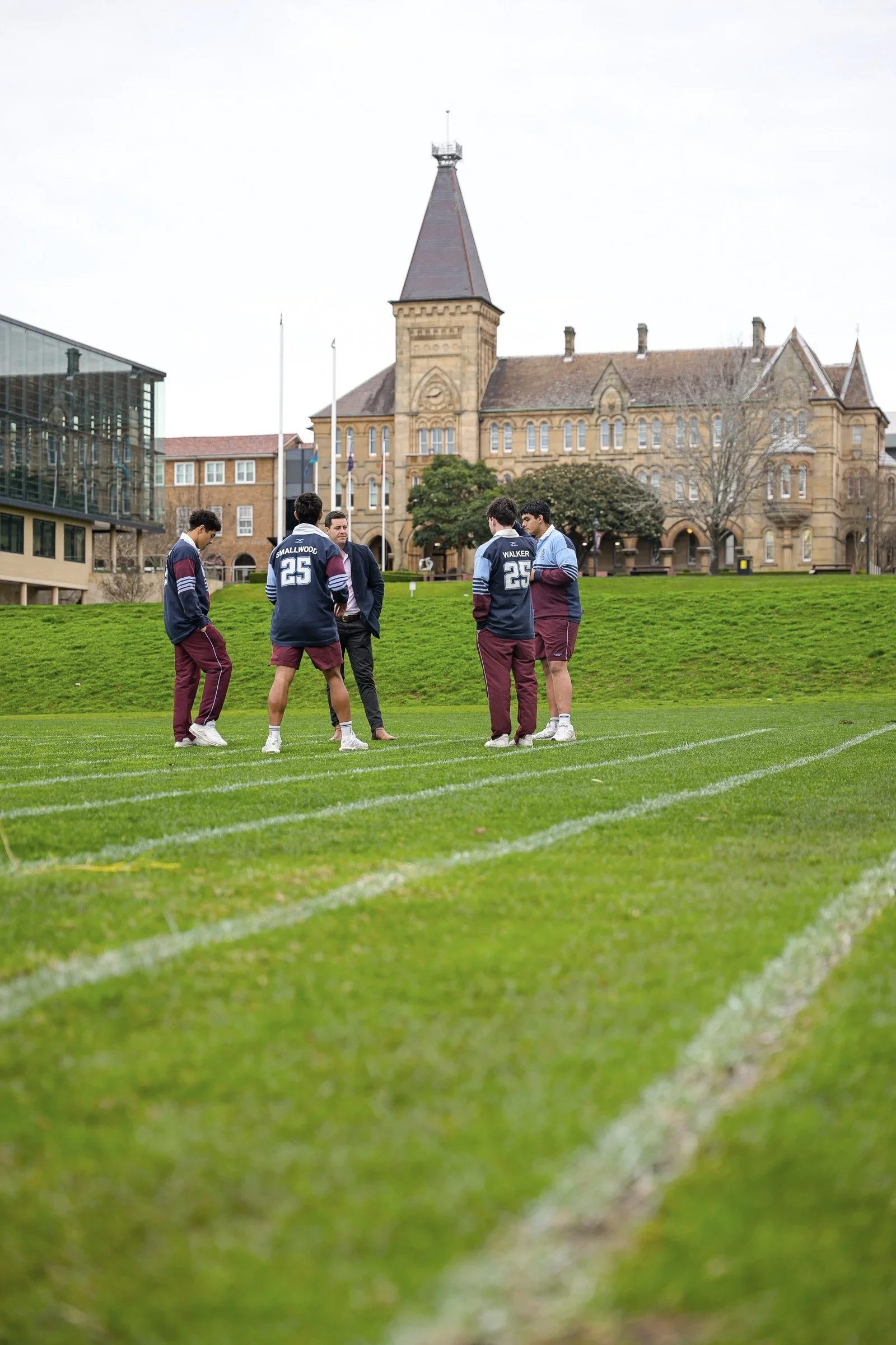 Bandu students on school campus