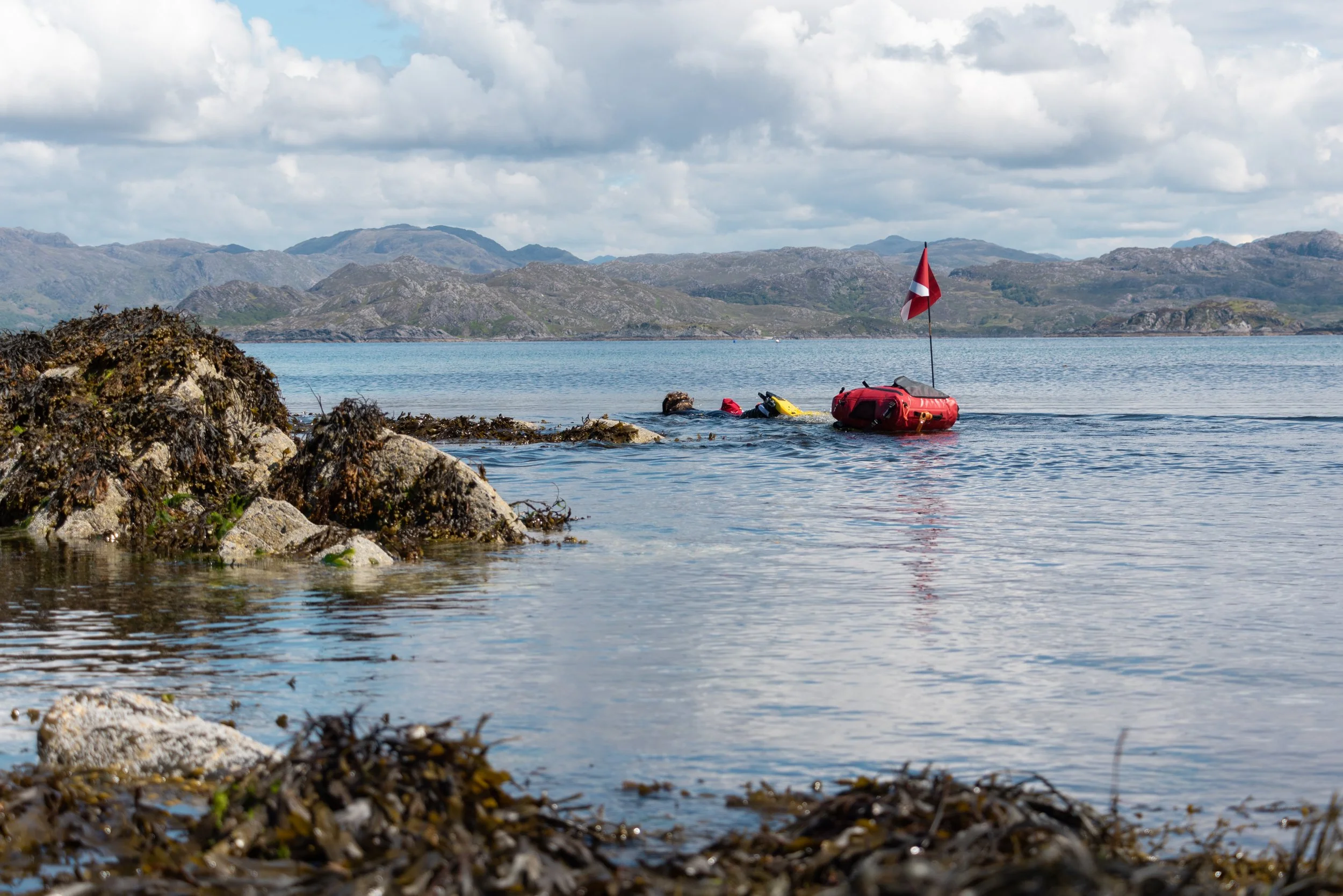 Snorkelling the sea loch from Borradill with Seatrek Scotland, Ardnamurchan, Scotland