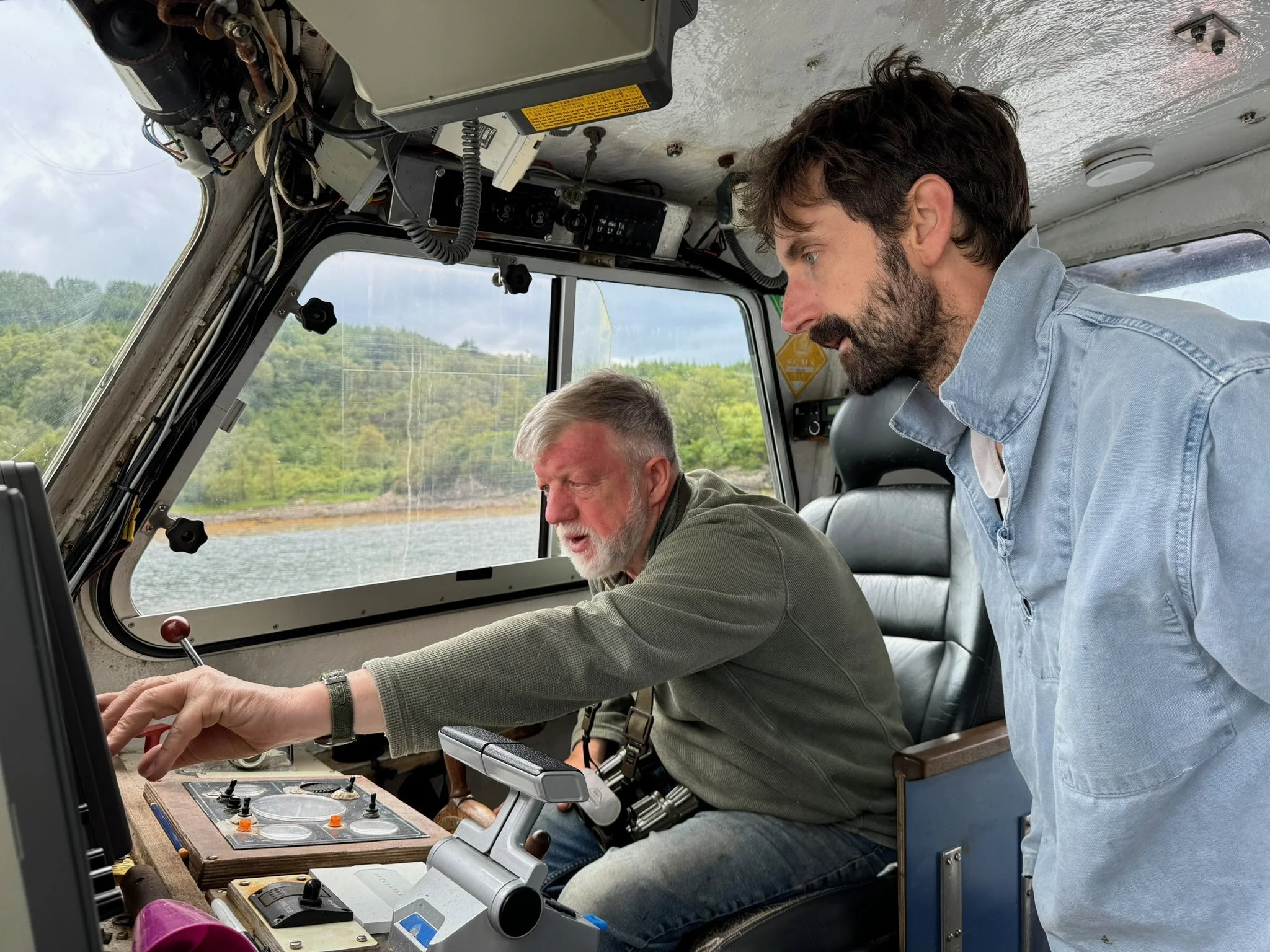 Wildlife boat adventure with conservationist from Borradill Loch Sunart at Borradill, Ardnamurchan, Scotland