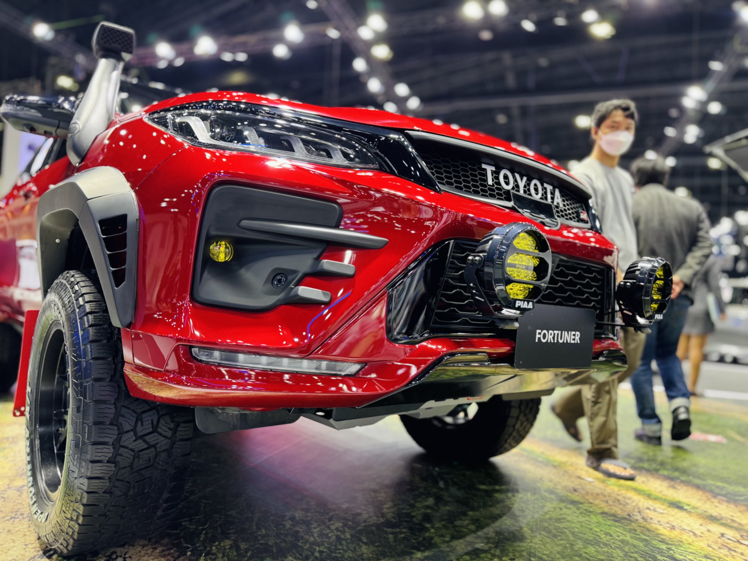 Toyota Fortuner, Thailand International Motor Expo 2025. Bangkok, Thailand.