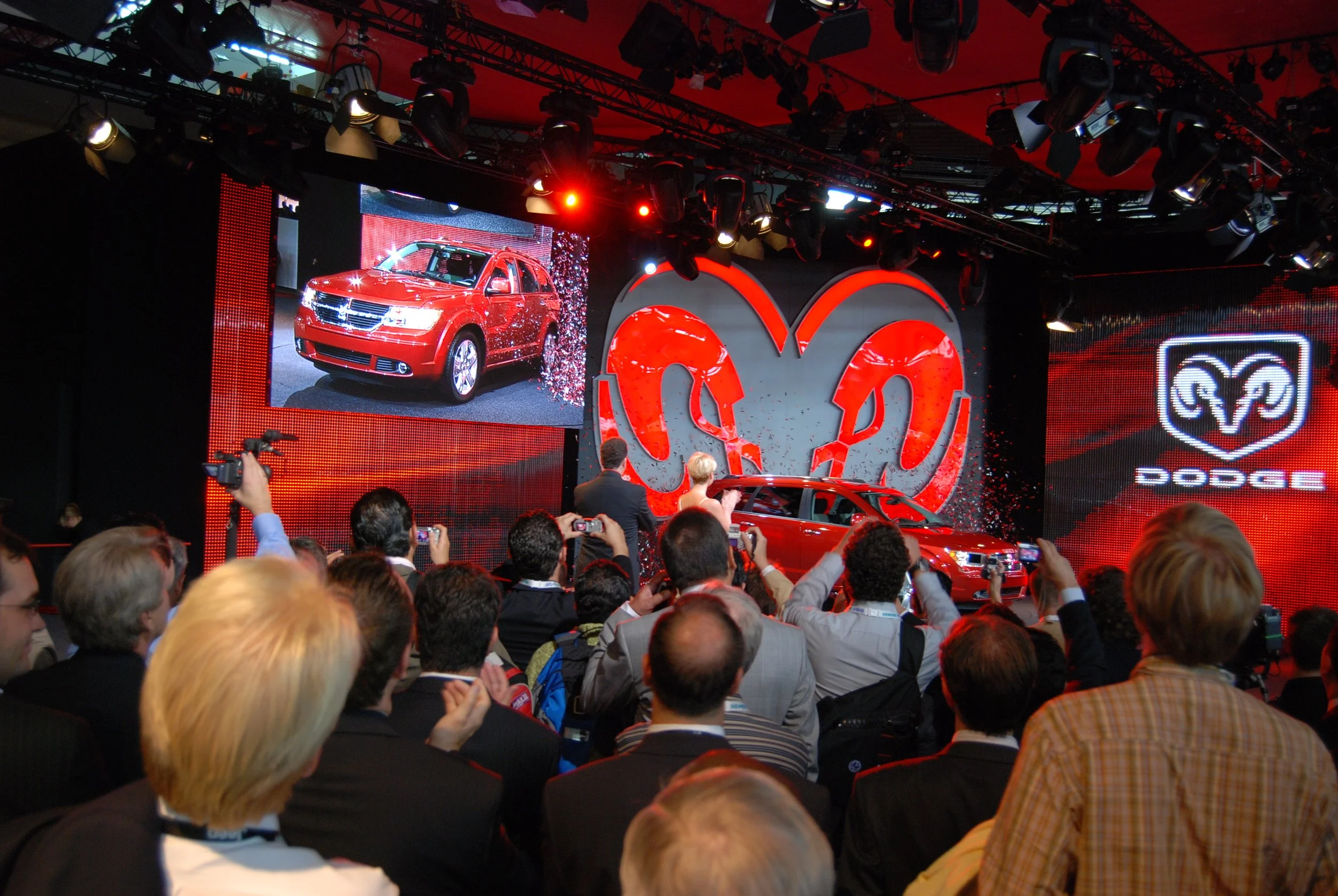 Dodge Journey launch. Frankfurt IAA 2007