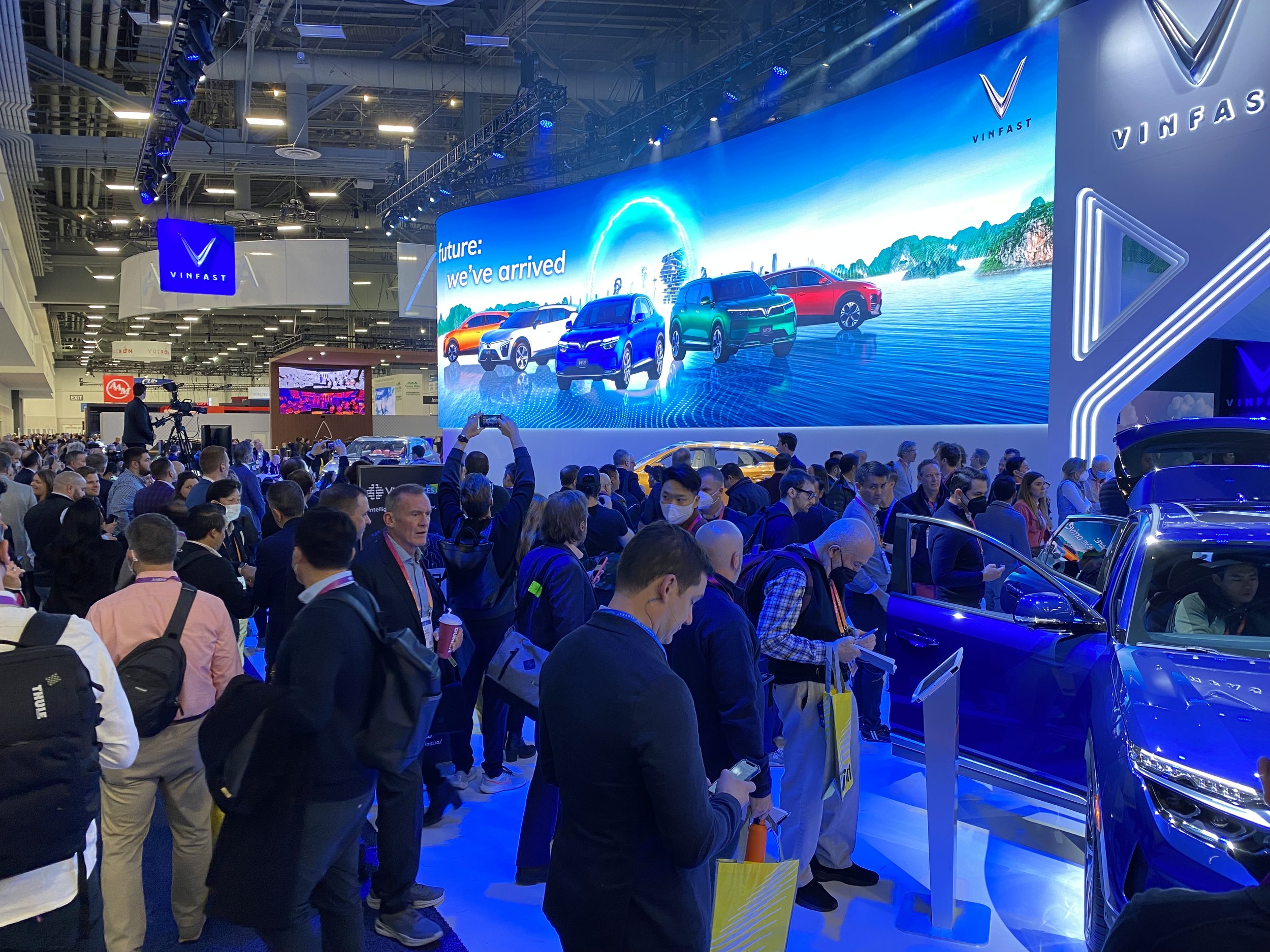 VinFast VF 8 VF 9 VF 6 VF 7 Consumer Electronics Show CES 2023 Las Vegas