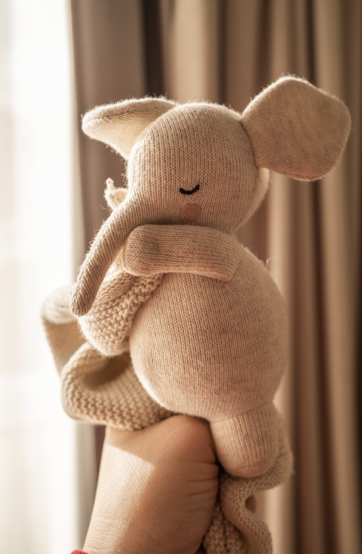 Ava & Yves knuffeldoekje olifant