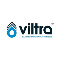 Viltro logo with tagline 'Clearly Better Wastewater Technology'